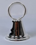 Christmas Silver Bell Decoration - Raindeer, Xmas Table, Santra Tree Deco